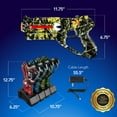 thumbnail image 2 of Best Choice Products Set of 4 Rechargeable Laser Tag Blasters, No Vests w/ Docking - Graffiti Red/Blue/Green/Yellow, 2 of 8