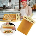 thumbnail image 2 of Sliding Pizza Peel - Pala Pizza Scorrevole, The Pizza Peel That Transfers Pizza Perfectl, Pizza Paddle with Handle, Pizza Spatula Paddle for Indoor & Outdoor Ovens, 2 of 5