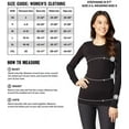 thumbnail image 5 of 32 Degrees Heat Womens Ultra Soft Thermal Lightweight Baselayer Scoop Neck Long Sleeve Top, 5 of 5
