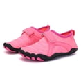 thumbnail image 2 of WEIGFI Toddler Baby Boys Girls Water Shoes Five Toe Barefoot Wide Toe Quick-Dry Beach Shoes Bright Color Lightweight Outdoor Hiking Swim Pool Sneakers Daily Comfort Footwear,Hot Pink,8-8.5 Years, 2 of 9