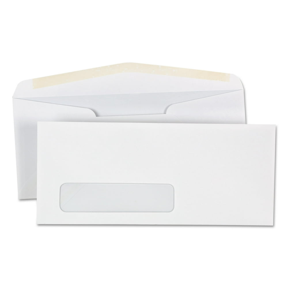 Universal Business Envelope, 10, Commercial Flap, Gummed Closure, 4.13