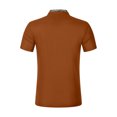 thumbnail image 5 of Wavsuf Mens Shirts V-neck with Pockets Summer Brown T-Shirts Size L, 5 of 5