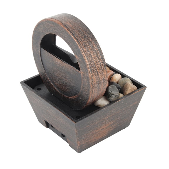 Fuente de Mesa LED ANGGREK Decorativa de Cascada 5V Plástico Exquisito