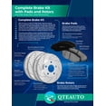 thumbnail image 6 of Front 352mm Drilled Slotted Brake Disc Rotors For 2013-2019 Ford Police Interceptor Utility, 6 of 6