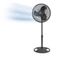 thumbnail image 1 of Ventilador de pedestal Lasko 2521 de 40 cm, 3 velocidades, silencioso y ajustable, negro, 1 of 6