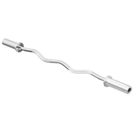 Barra Z Olímpica 300 Lbs Altera BOZ0517 Para Discos 2" 1.2 mts Fitness Cromada