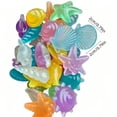 thumbnail image 2 of Luminous Sea Figurines Sea Decor Fish Tank Decor Sea Glass for Crafts Sensory Bin Filler Dreamy Night Radiance in the Dark Seashell Stones for Beach Theme Ornament Aquarium Garden Vase Fillers, 2 of 7