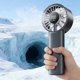 thumbnail image 4 of Portable Handheld Fan Rechargeable Mini Fan With LED Display 3 Speed USB Fan For Travel Office Outdoor, 4 of 7