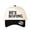Black, variant on HE'S ROPING Letter Embroidered Color Block Trucker Hat Unisex Adjustable Cotton Breathable Fashion Cap for Travel Daily Wear