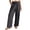 A-Dark Gray, variant on Women's Pull-On Knit Pants with Elastic Waist Pockets Soft Comfortable Casual Trousers for Everyday Wear and Travel（Black， L）