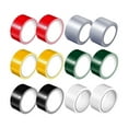 thumbnail image 2 of 12 cintas de enmascarar de colores (5,5 x 10 m), multiusos, duraderas e impermeables, para manualidades y material para profesores., 2 of 9
