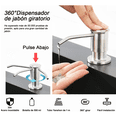 thumbnail image 2 of Dispensador De Jabón Para Fregadero Con Botella De 500ml Xtellar plateado, 2 of 4