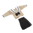 thumbnail image 3 of Ropa de Escolar de Muñeca 1/6 para +Ropa de Escolar de Muñeca de 1 yotijar Uniforme escolar de muñecas de 12 pulgadas, 3 of 8