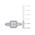 thumbnail image 2 of Everly Women's Diamond 10K White Gold Engagement Ring, 2 of 7