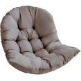 thumbnail image 1 of Cojín para silla colgante con forma de huevo, cojín para silla colgante con forma de huevo, cojín para banco de 1 plaza con respaldo para uso en interiores y exteriores, 1 of 5