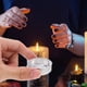 thumbnail image 4 of 150 latas de aluminio para velas de té: vasos metálicos vacíos para velas aromáticas caseras - multiusos para velas de té con cera derretida, 4 of 8