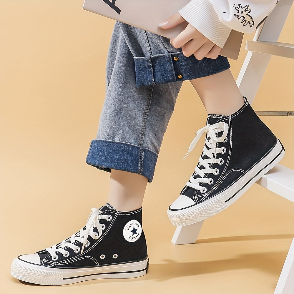 High top slip on sneakers hotsell