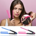 thumbnail image 5 of OAVQHLG3B Straightening Comb For Hair,Flat Iron Comb For Great Tresses Hair Straightener Comb With A Firm Grip,Straightener Comb For Knotty Hair,Styling Comb For Unkempt Hair, 5 of 5