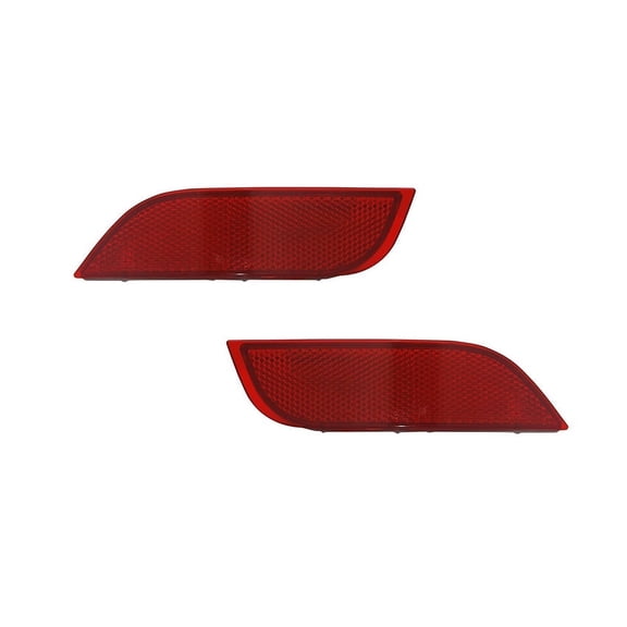 NEW REFLECTOR LIGHT PAIR IS COMPATIBLE WITH SUBARU CROSSTREK 2016 SET OF 84281FG000 SU1185100 84281FG010 SU1184100