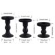 thumbnail image 2 of Juego de portavelas BTGLLAS de vidrio negro, 3 piezas, 2 of 7
