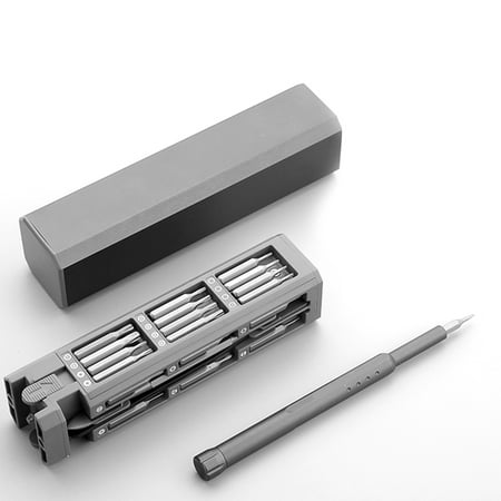

NKTIER Precision Screwdriver Set Quick Change Magnetic Screwdriver Kit Magnetic Driver Bits Set Portable Electronic Repair Kit for Phone Watch Camera Computer