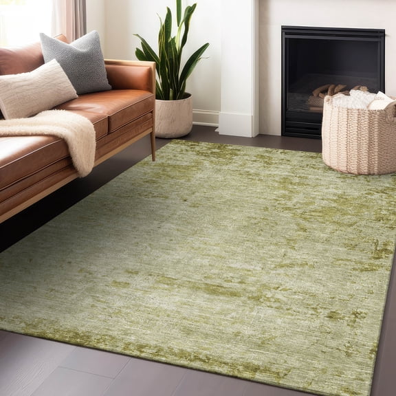 Addison Rugs Chantille Indoor/Outdoor Transitional Modern Aloe Machine Washable Rectangle Rug, 10' x 14'