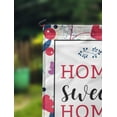 thumbnail image 2 of Printtoo White Home Sweet Home Garden Summer Camping Flags For Campers Double SidedFlagOutdoor Decor Sign CampsiteFlag, 2 of 4