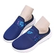 thumbnail image 3 of Xiaoxatg Comfortable Women's Sneakers for Everyday Wear Sleek -On Shoes Ideal for Casual Outfits and Dates Versatile Footwear for Any Season 5.5 Blue, 3 of 9
