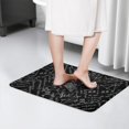thumbnail image 4 of Math Equations Geometric Shapes Flannel Non Slip Door Rugs,Washable Door Mats Indoor,Decorative Door Mats,Dirt-Resistant and Absorbent Doormat for Entrance,Bedroom,Kitchen,Bathroom,31.5"x17", 4 of 4