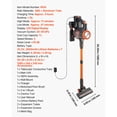 thumbnail image 6 of 40KPA Cordless Vacuum Cleaner, 47min Stick Vacuum for Pet Hair & Hard Floor, LED Display, Lightweight Handheld, 6 of 12