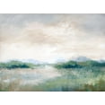 thumbnail image 2 of Nan 18x15 Black Ornate Wood Framed with Double Matting Museum Art Print Titled - Calming Vista, 2 of 4