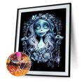 thumbnail image 2 of Pintura 5D DIY Full Square Drill Diamonds Corpse Bride Kit Decoración para el hogar (ZQF9713) FLhrweasw Nuevo, 2 of 9