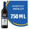 Barefoot Cellars Merlot Red Wine, 750ml Bottle