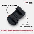 thumbnail image 3 of CODERA BROCHE PROTECTOR DE BATEO, BEISBOL, ADULTO, ANARANJADO/NEGRO, FELTER, 3 of 3