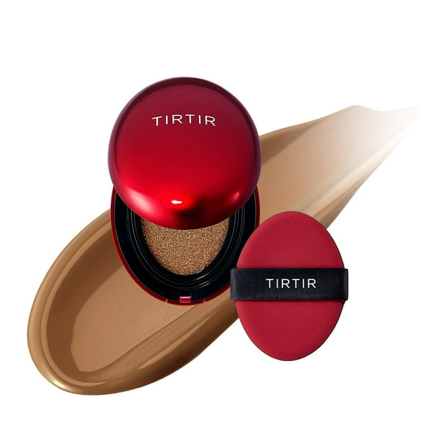 Mascarilla Tirtir de Cushion Foundation, tamaño pequeño, 4,5 ml, color rojo, #43N