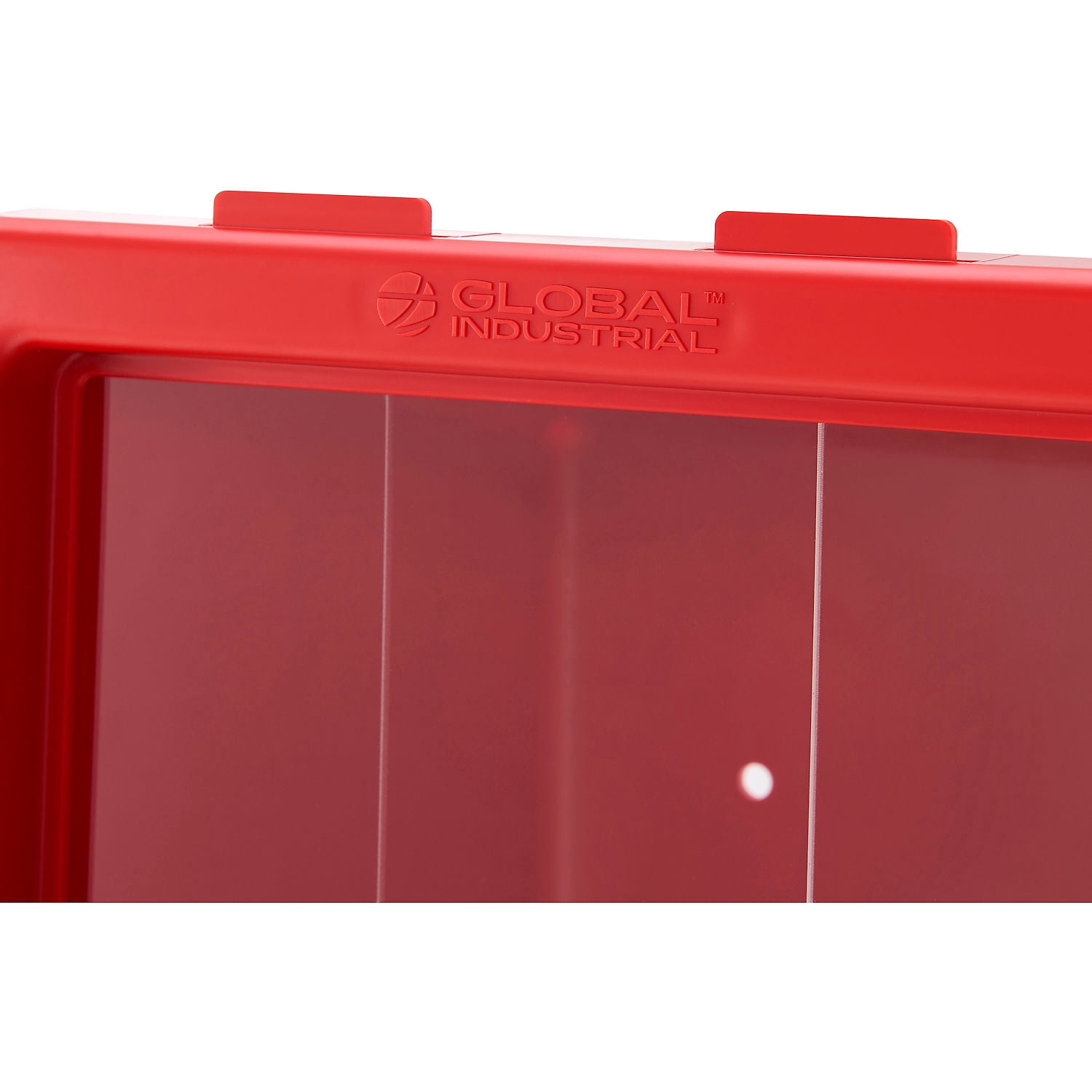 Global Industrial Plastic Fire Extinguisher Cabinet Fits 10 lbs. Red