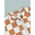 thumbnail image 5 of Bagilaanoe 1-5T Baby Girl One Piece Swimsuits Kids Zipper Rush Guard Swimshirts Quick Dry Long Sleeve Swim Shirt Toddler Swimwear Bathing Suit Ruffled Beachwear, 5 of 8