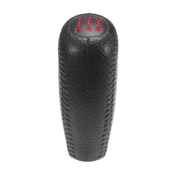 Perilla de cambio de marchas única de 5 velocidades, palanca de cambios para Acura Integra 1994-2001, plástico negro y rojo