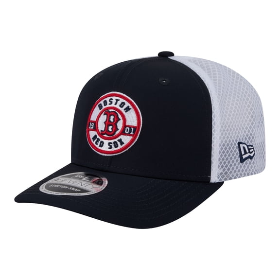 Men's New Era Navy Boston Red Sox Active 9SEVENTY Adjustable Trucker Hat