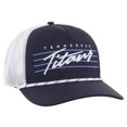 thumbnail image 2 of Men's '47 Navy/White Tennessee Titans Downburst Relaxed Hitch Trucker Adjustable Hat, 2 of 3