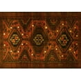 thumbnail image 1 of Ahgly Company Indoor Rectangle Persian Yellow Traditional Area Rugs, 8' x 10', 1 of 4