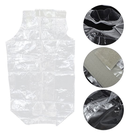 LOLIPPYY Waterproof Transparent Travel Suitcase Cover with Scratch Resistant Durable Material