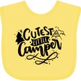 thumbnail image 3 of Inktastic Cutest Little Camper Tent and Tree Camping Design Boys or Girls Baby Bib, 3 of 4