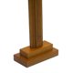 thumbnail image 4 of Wooden Standing Cross Decor Altar Cross With Stand Double-sided Table Cross Gift TW, 4 of 5