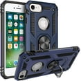 thumbnail image 1 of Shockproof Case for iPhone 6S Armor Military Drop Protective Ring Holder Magnet Case Cover for iPhone 6S 6 S Plus blue armor case for iPhone11 Pro Max, 1 of 5