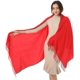thumbnail image 1 of Chal para mujer, bufanda, pashmina, cachemira, suave idea de regalo, estola de Navidad para boda, 1 of 7