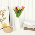 thumbnail image 7 of Unique Bargains 12 Pcs Artificial Tulip Flowers Faux Tulip Stems Tulips Purple, 7 of 7