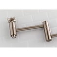 thumbnail image 3 of Kingston Brass Millennium Pot Filler, Nickel Satiné, 3 of 6