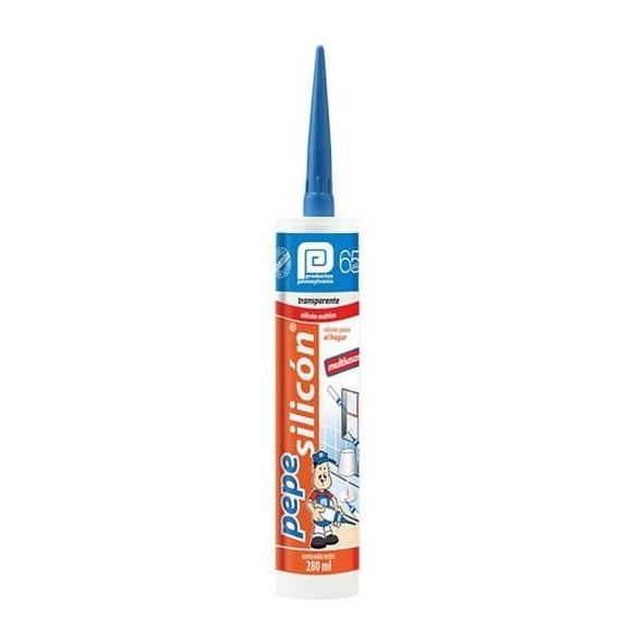 Silicon Transparente Pennsylvania 280gr Pepe Silicon Ssi8t36