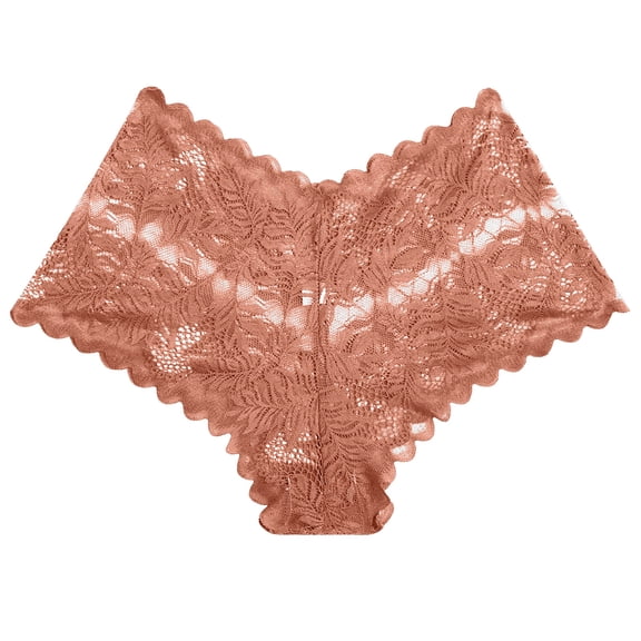 Ahabrexf Lace Underwear for Women Seamless Soft Panties Delicate Vintage Design